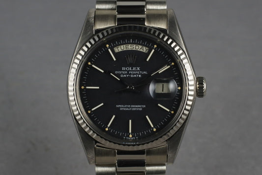 1973 Rolex 18K White Gold  Day Date 1803
