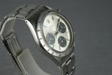 Rolex Daytona 6239 with Rare Silver dial with RED Daytona printing