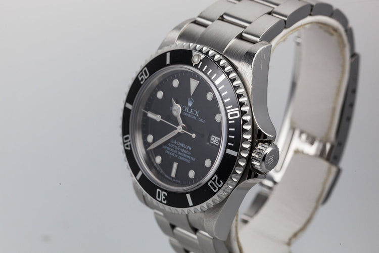 2003 Rolex Sea-Dweller 16600 with Box and Papers