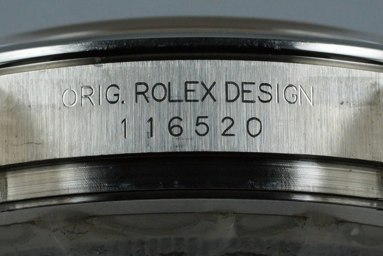 2006 Rolex Daytona 116520 White Dial
