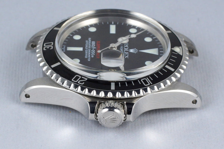 1970 Rolex Red Submariner Ref: 1680 Luminova Service Dial