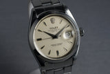 1960 Rolex Date 1500 with White Non-Luminous Dial