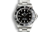 2010 Rolex Submariner 14060 with 4-Line Dial and Box and Papers