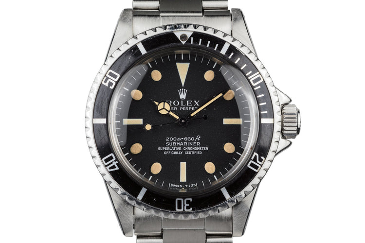 1967 Rolex Submariner 5512 Meters First Dial