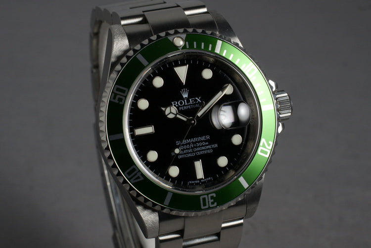 2007 Rolex Submariner 16610V with Box and Papers