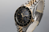 1981 Rolex Two Tone GMT-Master 16753 with Black Nipple Dial