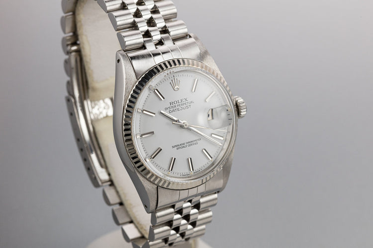 1970 Rolex DateJust 1601 with Matte White Dial