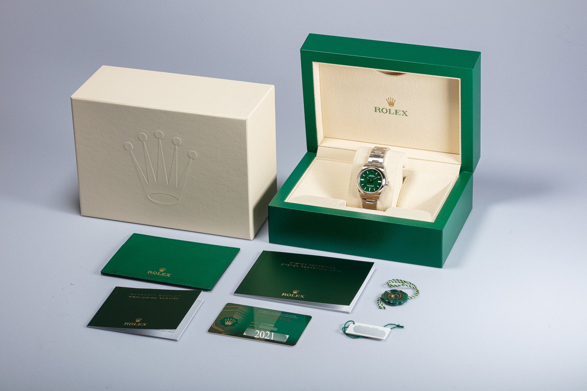 Green box outlet rolex