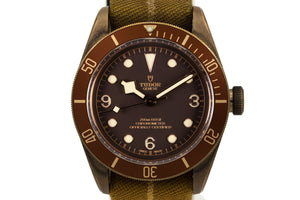 2016 Tudor Bronze Case Black Bay with Box and Papers