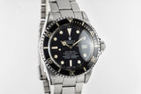 1967 Rolex Patent Pending Sea-Dweller 1665 with Mark 1 Double Red Dial