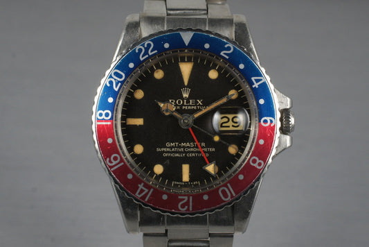 1968 Rolex GMT 1675 Mark I Dial