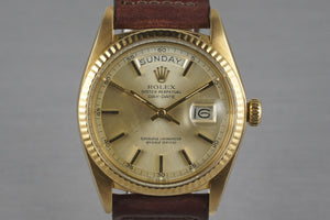 1977 Rolex YG Day-Date 1803