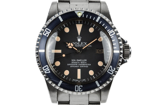 1979 Rolex Sea_Dweller 1665 with MK I Dial and Box