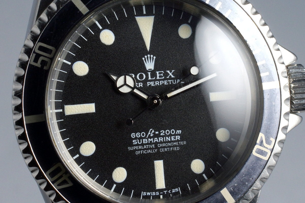 HQ Milton - 1968 Rolex Submariner 5512 4 Line Serif Dial