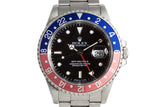 1998 Rolex GMT II 16710 with Faded Pepsi Insert