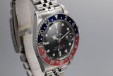 1978 Rolex GMT-Master 1675 "Pepsi" with Box and Service Papers
