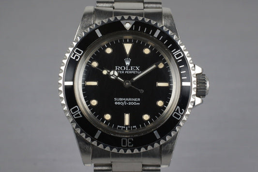1984 Rolex Submariner 5513