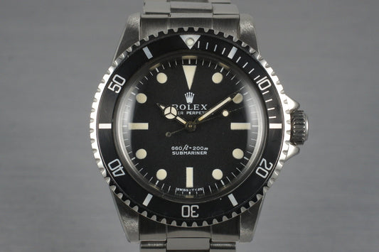 1970 Rolex Submariner 5513