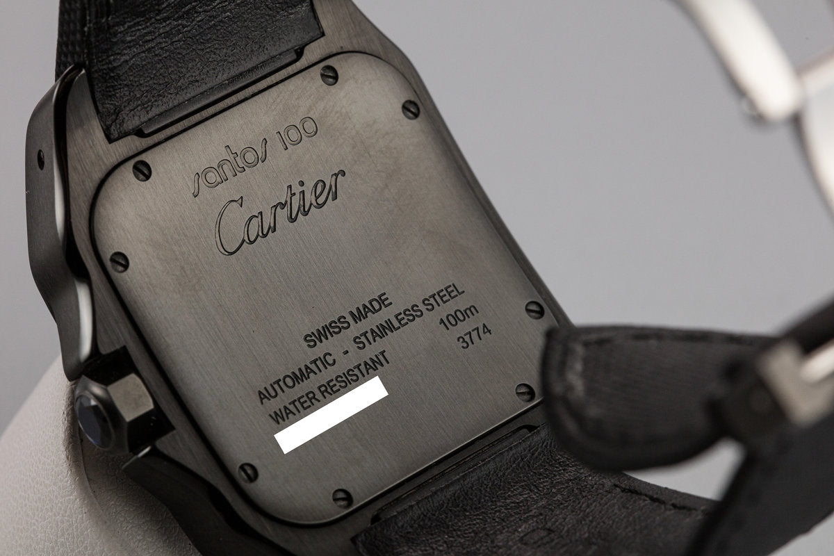 Cartier santos 100 outlet wssa0006