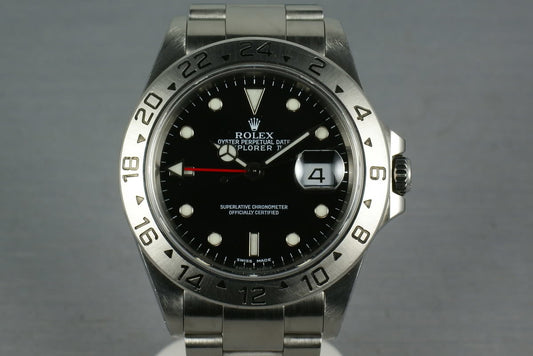 Rolex Explorer II 16570 Black Dial SEL