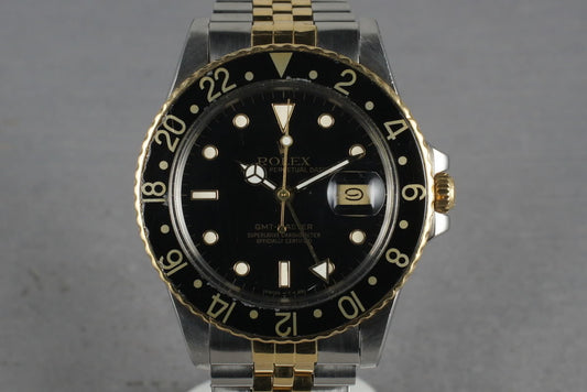 1985 Rolex 16753 GMT 18K/SS