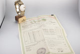 1955 Rolex Two Tone Red DateJust 6305 with Tropical Dial and Papers