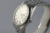 1971 Rolex Datejust 1601 Silver Dial