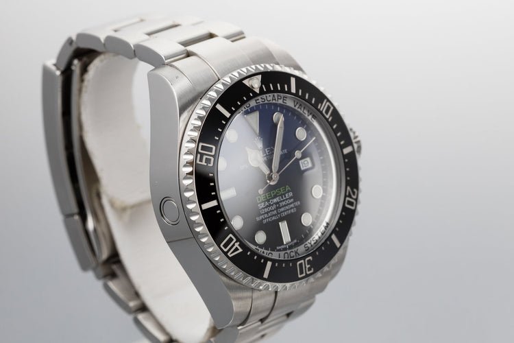 2015 Rolex Deep Sea-Dweller 116660 with Box and Papers