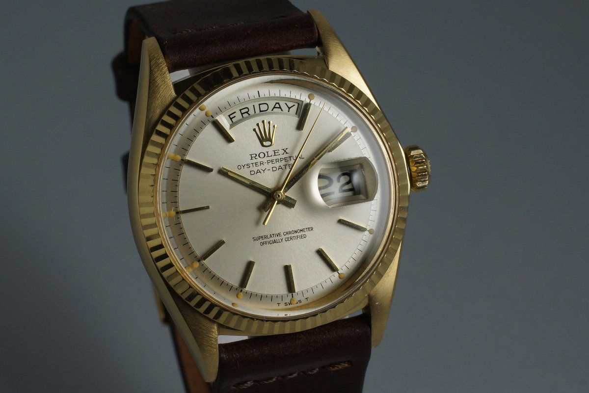 HQ Milton 1967 Rolex YG Day Date 1803 Inventory 5298 For Sale