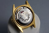 1985 Rolex YG Bark Day Date 18078 Champagne Dial with Box and Papers