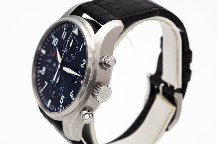 2015 IWC Pilot’s Chronograph IW377701 with Box and Papers