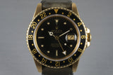 1985 Rolex 18K GMT Ref: 16758