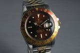 1981 Rolex Two Tone GMT-Master 16753 with Box and Papers