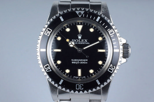 1984 Rolex Submariner 5513
