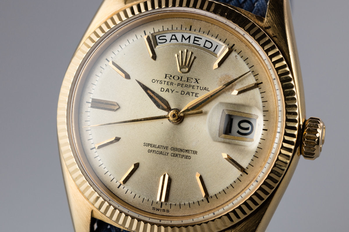 Hq Milton - 1960 Rolex Yg Day-Date 1803, Inventory #3722, For Sale