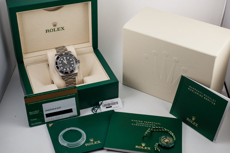2017 Rolex Submariner 114060 with Box and Papers