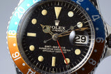 1963 Rolex GMT 1675 PCG Gilt UNDERLINE Dial