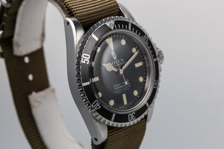 1967 Rolex Submariner 5512 with Meters First Dial