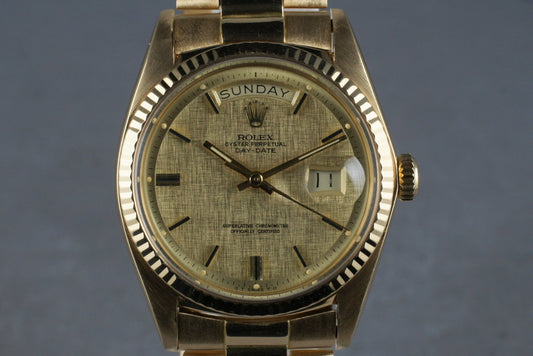 1972 Rolex Vintage 18K YG President 1803
