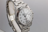 1999 Rolex Explorer II 16570 White "SWISS" Only Dial with Papers