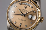 1987 Rolex Tridor Day-Date 18039B with Champagne Diamond Dial