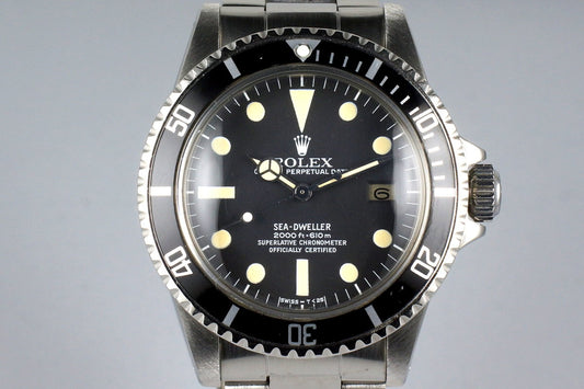 1978 Rolex Sea Dweller 1665 Mark I Dial