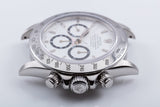 1993 Rolex Zenith Daytona 16520 White Service Dial with Service Papers & Box