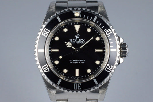 1991 Rolex Submariner 14060