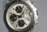 1990 Tudor Chronograph Big Block 79180 With Silver Dial