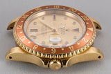 1991 Rolex 18K YG GMT-Master II 16718 with Champagne Serti Dial