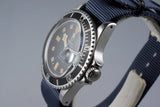 1981 Tudor Submariner 94110 Black Snowflake