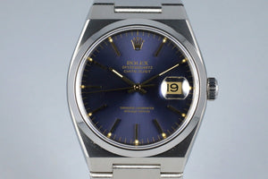 1980 Rolex OysterQuartz Datejust 17000 with Box and Papers