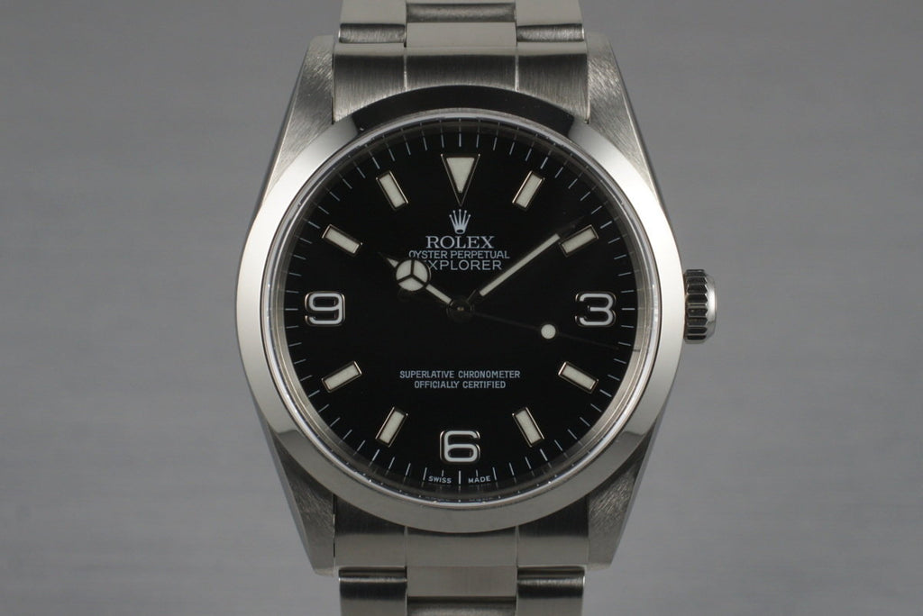1999 Rolex Explorer 14270 with Box and Papers