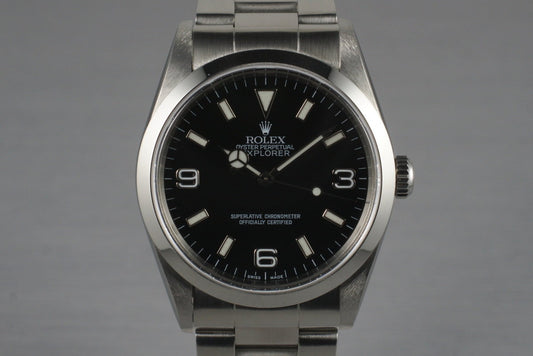 1999 Rolex Explorer 14270 with Box and Papers